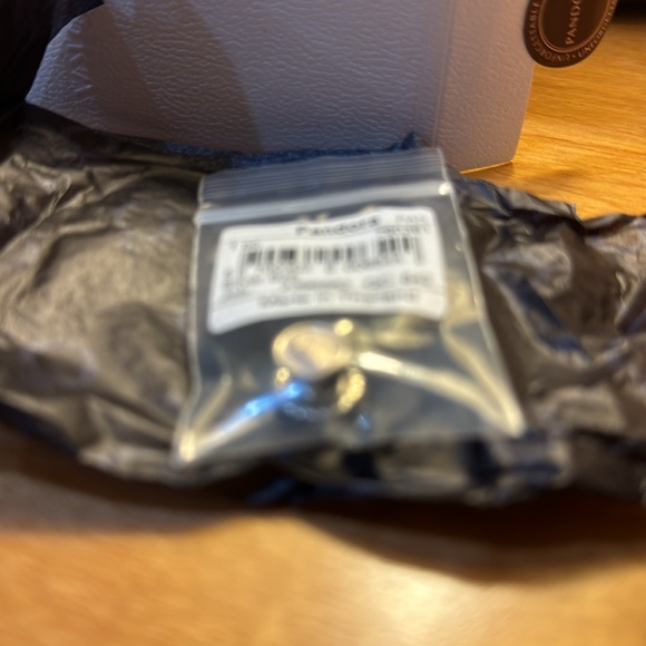 Pandora silver cup and saucer charm - retired NIP - Picture 3 of 3